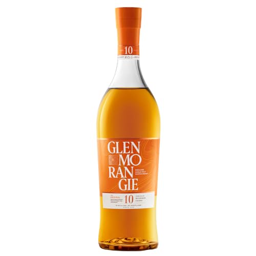 Glenmorangie 10 The Original Whisky, Single Malt Scotch Whisky, 10 Years, mit Geschenkverpackung, 0,7L von Glenmorangie