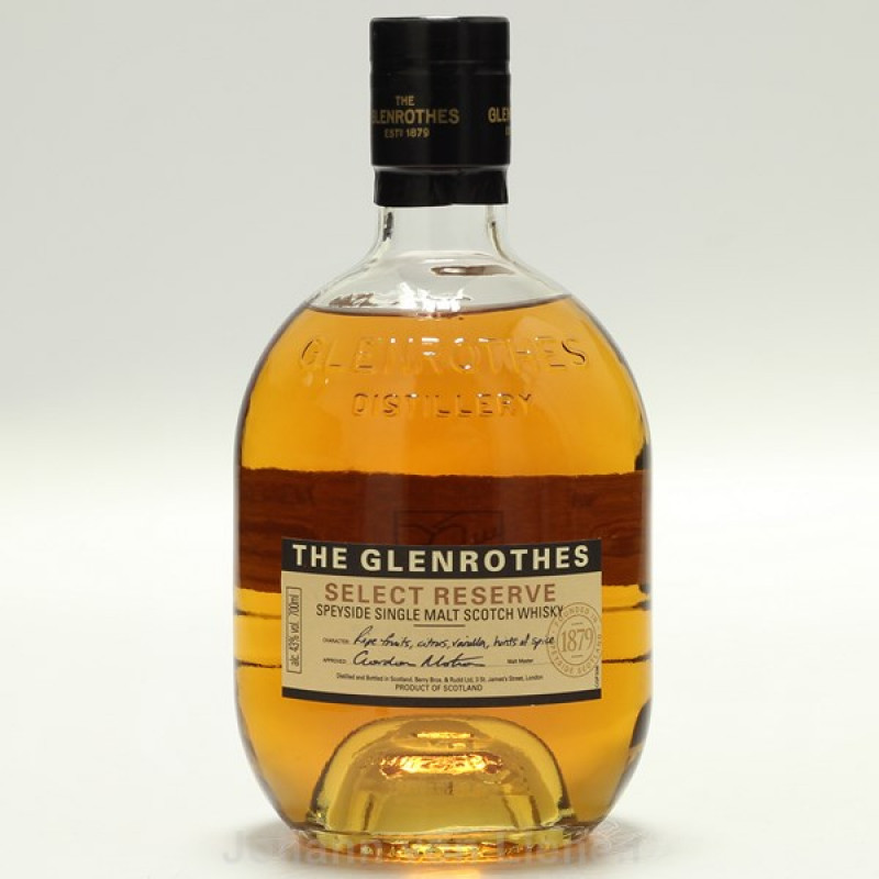 Glenrothes Select Reserve  0,7 L 43%vol von Glenrothes