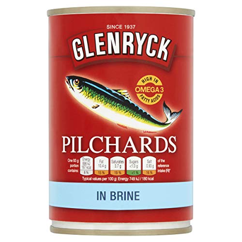 Glenryck Pilchards in Sole, 400 g von Glenryck