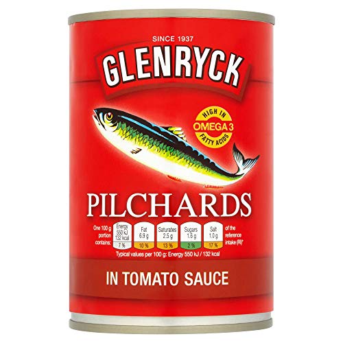 Glenryck Sardine in Salsa von Pomodoro 400 g (6er Pack) von Glenryck
