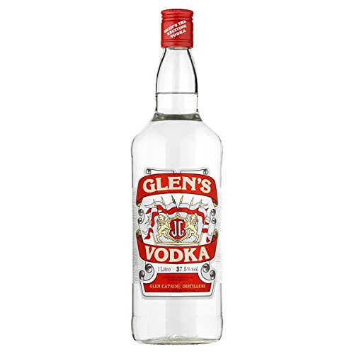 Glen Vodka 1 Liter (Packung mit 1ltr) von Glen's