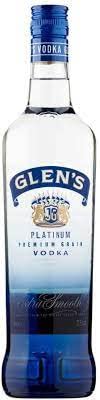 Glen's Platinum Vodka 70 cl Alcol 40% - Wodka Premium von Glen's