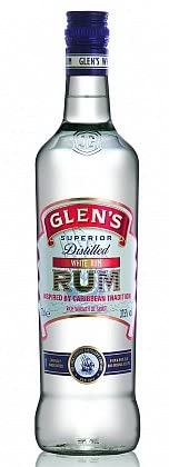Glen's White Rum 100 cl Alkohol 37,5% - Idealer Rum für Cocktails im praktischen 1-Liter-Format - White Rum Glen's White Rum 100 cl Alkohol 37,5% - Idealer Rum für Cocktails im praktischen 1-Liter-Format - White Rum von Glen's