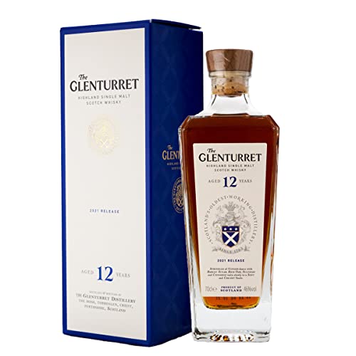 The Glenturret 12 Years Old Single Malt Scotch Whisky Release 2021 46% Vol. 0,7l in Geschenkbox von The Glenturret
