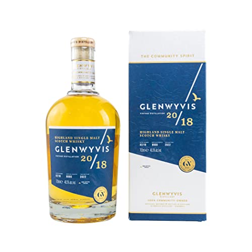 Glenwyvis Batch 2/18 2018/2022 Single Malt Scotch Whisky 46,5% 0,7l mit Umverpackung von GlenWyvis