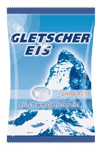 GLETSCHEREIS kühlen und erfrischenden Geschmack, 200 g von Gletscher Eis