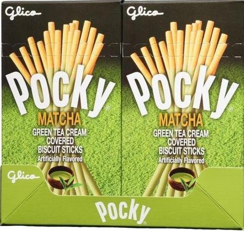 Glico Pocky Matcha Green Tea Flavour 39 G. (Pack of 2) by Glico Pocky von Pocky
