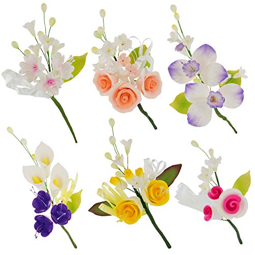 Global Sugar Art Chef Alan Tetreault Blumenzerstäube, Zuckerblumen, 6 Stück Global Sugar Art Chef Alan Tetreault Blumenzerstäube, Zuckerblumen, 6 Stück von Global Sugar Art