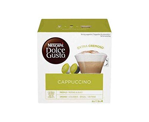Nescafe Dolce Gusto Cappuccino-Kapseln, 16 Stück Nescafe Dolce Gusto Cappuccino-Kapseln, 16 Stück von Global Treats