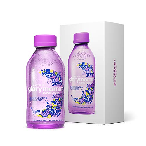 GLORY MORNIN' SUPER VODKA - Elderflower & Lemondrop - milder Super Premium Wodka aus Reis mit Superfruits in edler Geschenk Box - 0,35l - 40% Vol. GLORY MORNIN' SUPER VODKA - Elderflower & Lemondrop - milder Super Premium Wodka aus Reis mit Superfruits in edler Geschenk Box - 0,35l - 40% Vol. von Glory Mornin'