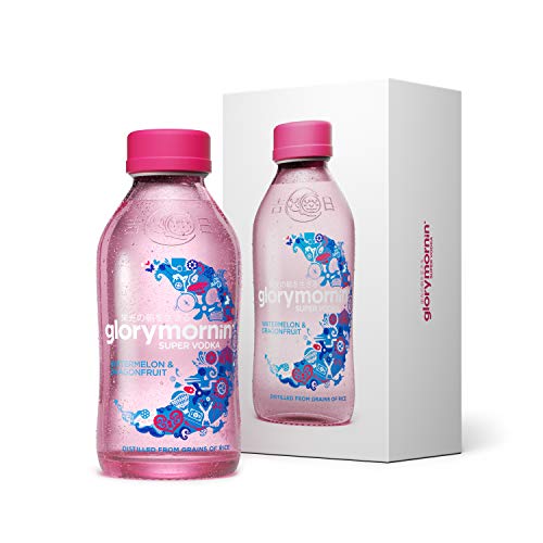 GLORY MORNIN' SUPER VODKA - Watermelon & Dragonfruit - milder Super Premium Wodka aus Reis mit Superfruits in edler Geschenk Box - 0,35l - 40% Vol. GLORY MORNIN' SUPER VODKA - Watermelon & Dragonfruit - milder Super Premium Wodka aus Reis mit Superfruits in edler Geschenk Box - 0,35l - 40% Vol. von Glory Mornin'