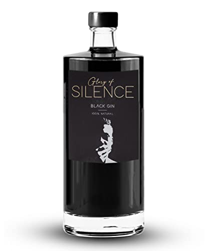 Glory of Silence Black Gin (1,5 l) | Schwarzer Gin mit fruchtiger Note aus Holunderblüte und Brombeere von Glory of Silence Gin