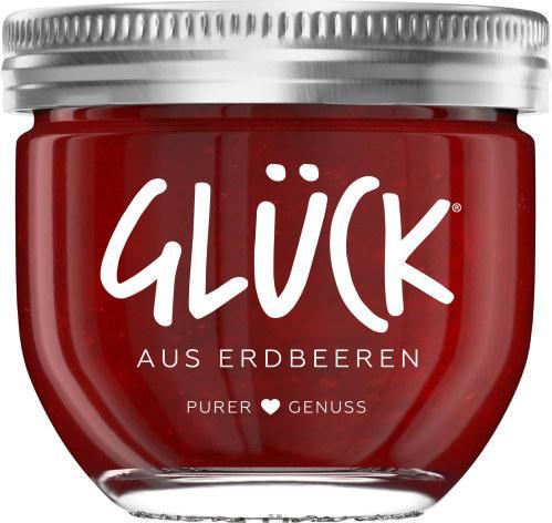 Glück Fruchtaufstrich aus Erdbeeren Glück Fruchtaufstrich aus Erdbeeren von Glück