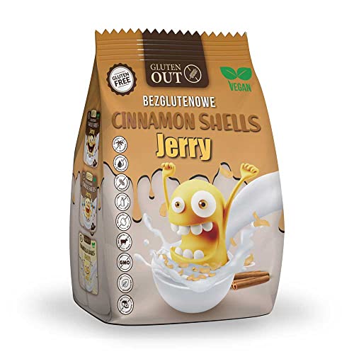 Gluten Out Jerry Cinnamon Shells 375g Gluten Out Jerry Cinnamon Shells 375g von Gluten Out