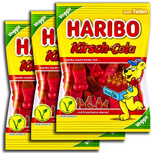 3 er Set Haribo Kirsch -Cola 3 x 175 g 3 er Set Haribo Kirsch -Cola 3 x 175 g von Gmbh Haribo