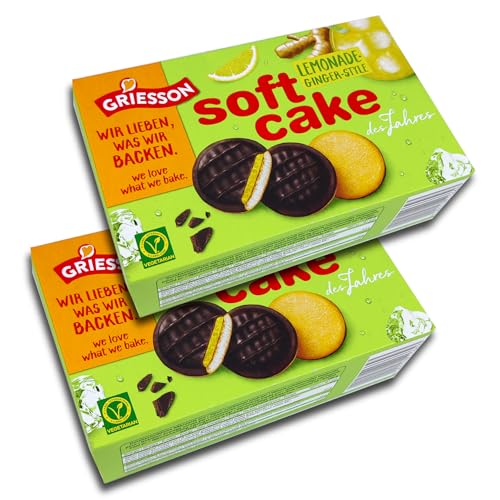 2 er Soft Cake des Jahres Lemonade-Ginger-Styler 2 x 300 g Eigebäck mit Fruchtfüllung von Gmbh