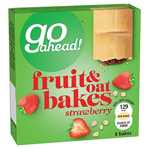 Go Ahead Strawberry Fruit Bake 6 x 35g von Go Ahead