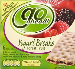Go Ahead Yogurt Breaks Forest Fruits 6 Pack 216G von Go Ahead