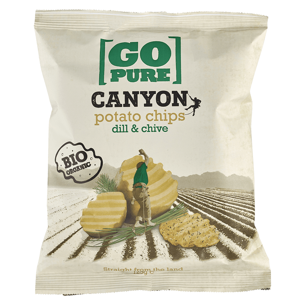 Bio Canyon Chips Dill & Chive von GoPure
