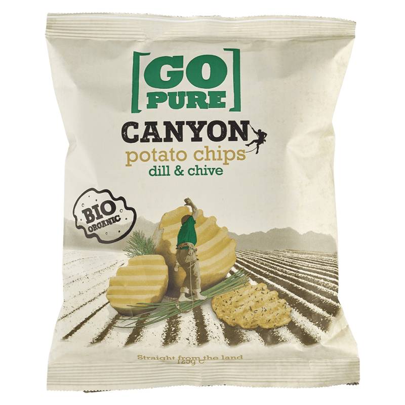 Bio Canyon Chips Dill & Chive von GoPure