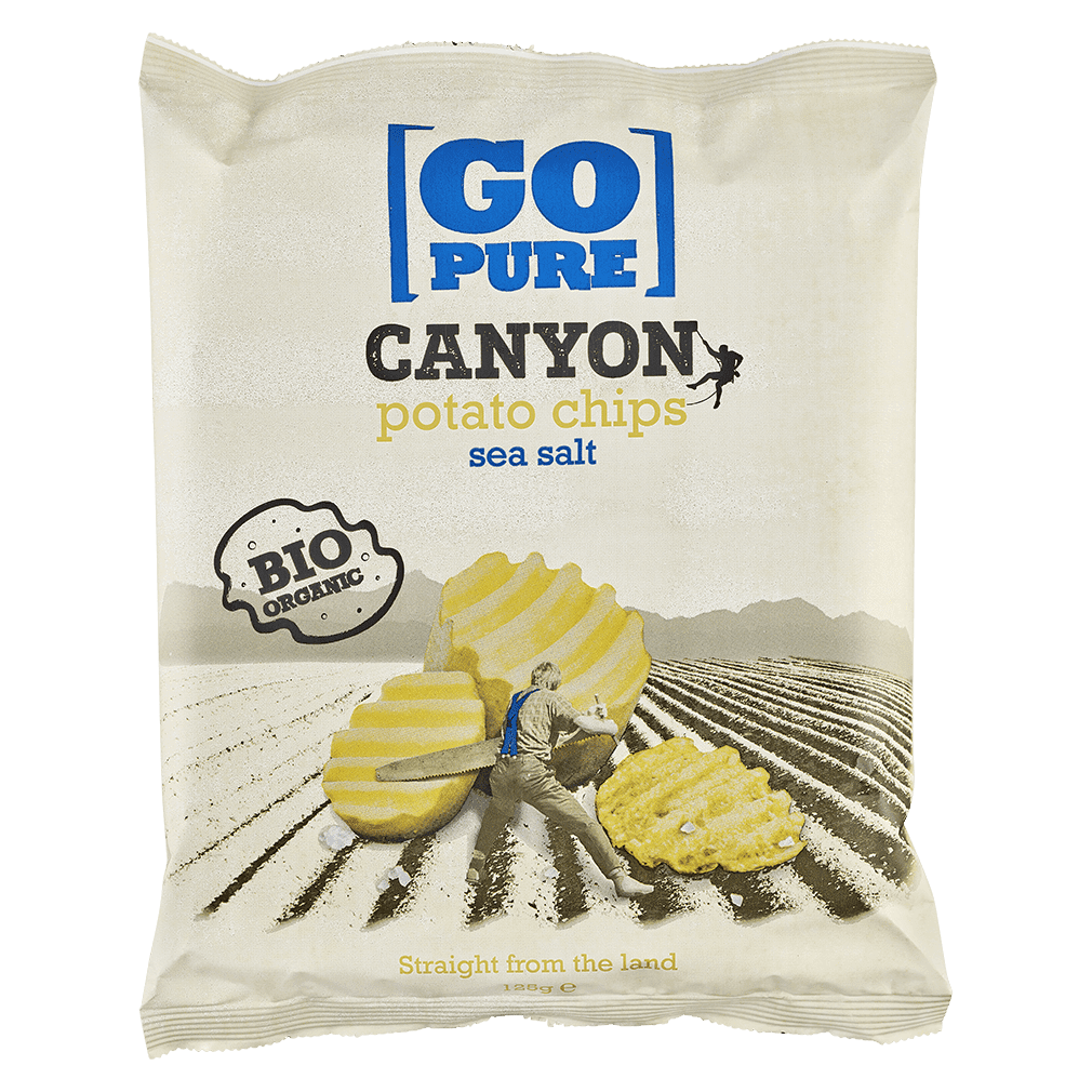 Bio Canyon Chips mit Meersalz von GoPure