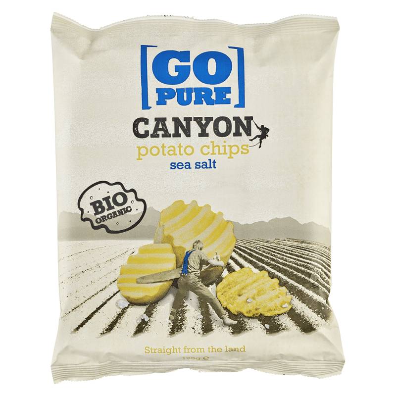 Bio Canyon Chips mit Meersalz von GoPure