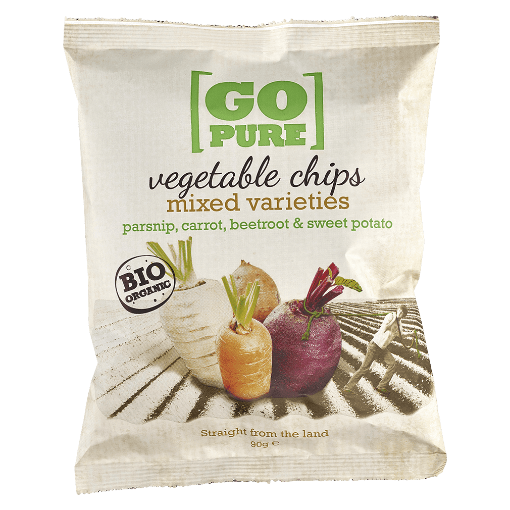 Bio Vegetable Chips mixed varieties von GoPure