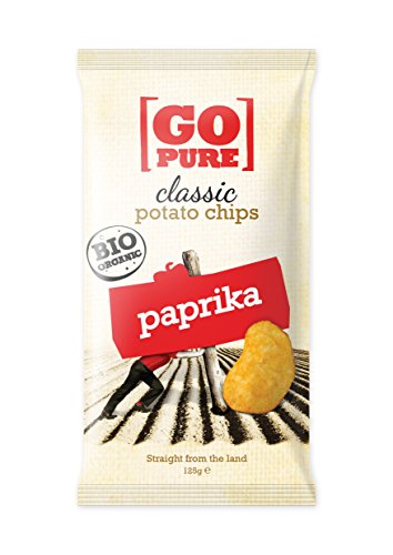 GoPure Classic Chips Paprika, 5er Pack (5 x 125 g) von Go Pure