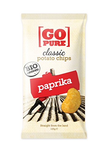GoPure Classic Chips Paprika, 5er Pack (5 x 125 g) von goPure