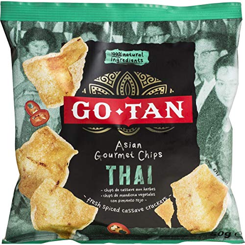 Go-Tan - Asiatische Gourmet-Chips - Thai-Cracker- 2 Einheiten à 50 Gramm von Go-Tan