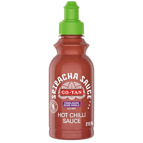 Go-Tan Chili Sauce Sriracha scharf - 1 Liter Flasche von Go-Tan