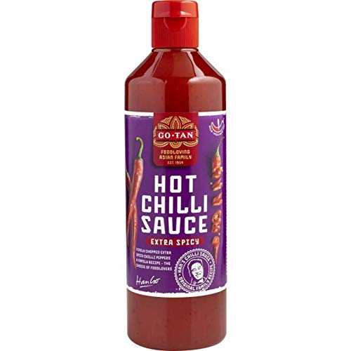 Go-Tan Chilisaus Hot Chilisauce scharf 640G Go-Tan Chilisaus Hot Chilisauce scharf 640G von Go-Tan
