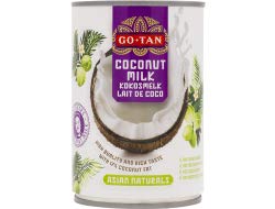 Go-Tan Kokosmilch 17-19% Fett, kann 400 ml x 6 von Go Tan