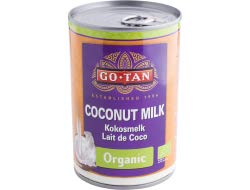 Go-Tan Kokosmilch Bio 400 ml pro Dose, Schachtel mit 6 Dosen von Go Tan