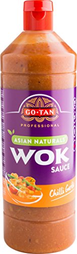 Go-Tan Wok-Original Chili Knoblauch Flasche 1 Liter X 6 von Go Tan
