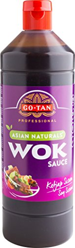 Go-Tan Wok-Original Sojasauce Sesamflasche 1 Liter X 6 von Go Tan
