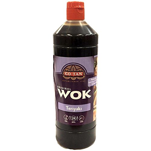 GoTan Asia-Sauce Teriyaki 1000ml (Soja-Ingwer-Honig) Wok Essentials von Go-Tan