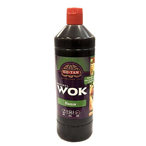 GoTan Original Wok 'Hoisin' Sauce 1000ml Flasche (Süß-Scharfe Sauce) von Go Tan