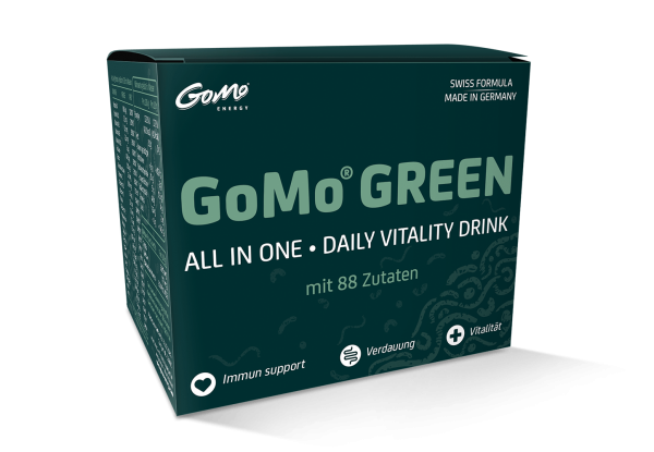 GoMo GREEN - Dein tägliches Vitalitätsgetränk mit Spirulina und Koffein. Gesundes Superfood Mix Pulver. Vegan, glutenfrei, laktosefrei, ohne Aromen. GoMo GREEN - Dein tägliches Vitalitätsgetränk mit Spirulina und Koffein. Gesundes Superfood Mix Pulver. Vegan, glutenfrei, laktosefrei, ohne Aromen. von GoMo ENERGY