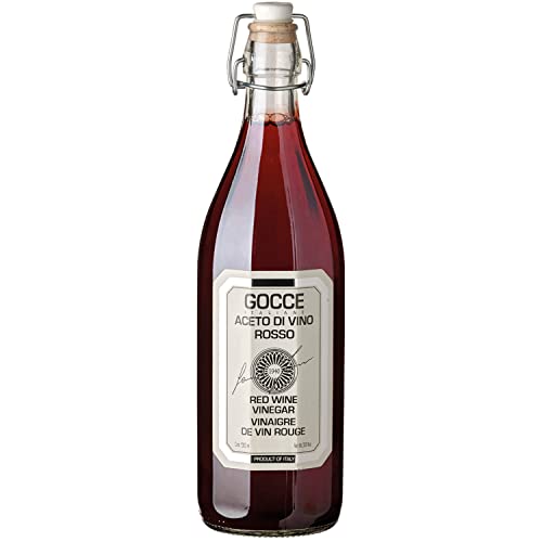 Gocce Aceto di Vino Rosso Rotweinessig I Visando Paket 1.0 Liter von Gocce
