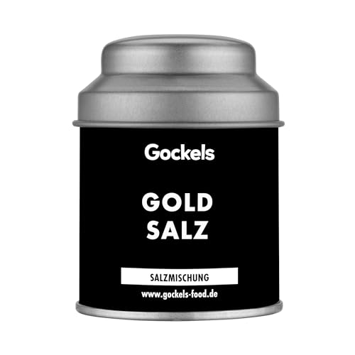 22-Karat Blattgold Salz | handgemachte Gewürzmischung | Gockels Food Genussmanufaktur | z.T. Zutaten aus eigenem Anbau von Gockels