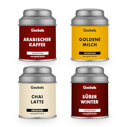 Bezauberndes Heißgetränk-Gewürz-Set Arabischer Kaffee ChaiLatte Goldene Milch Süßer Winter Handverlesene Gewürzmischung Gockels Genussmanufaktur Teils eigene Ernteprodukte Bezauberndes Heißgetränk-Gewürz-Set Arabischer Kaffee ChaiLatte Goldene Milch Süßer Winter Handverlesene Gewürzmischung Gockels Genussmanufaktur Teils eigene Ernteprodukte von Gockels