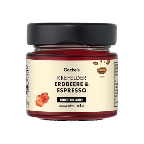 Fruchtaufstrich Erdbeere & Espresso – mit Erdbeeren vom Benrader Obsthof | Fruchtig & aromatisch | Perfekt für Frühstück, Käse & Dessert | Regional & handgemacht Fruchtaufstrich Erdbeere & Espresso – mit Erdbeeren vom Benrader Obsthof | Fruchtig & aromatisch | Perfekt für Frühstück, Käse & Dessert | Regional & handgemacht von Gockels