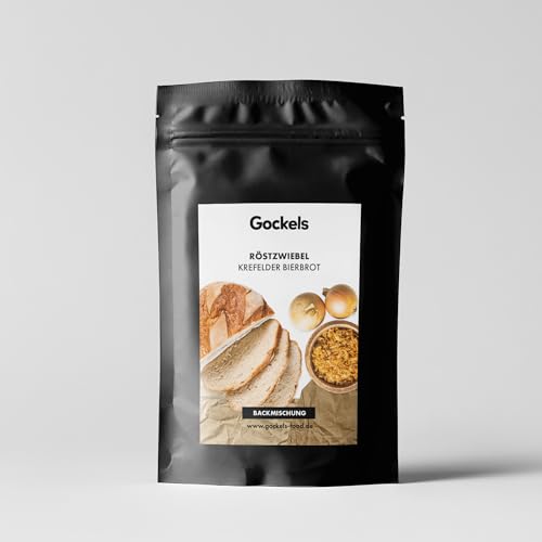 Krefelder Bierbrot Röstzwiebel, vegane Backmischung, handgemacht, tolles Geschenk, Backmischung für köstliches Brot Krefelder Bierbrot Röstzwiebel, vegane Backmischung, handgemacht, tolles Geschenk, Backmischung für köstliches Brot von Gockels