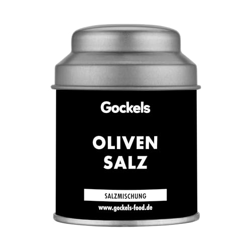 Olivensalz – Meersalz mit Oliven – Perfekt zum Würzen von Pizza, Fisch, Fleisch, Gemüse, Reisgerichten & mehr – Mediterranes Flair für jede Mahlzeit – 100% natürliche Zutaten Olivensalz – Meersalz mit Oliven – Perfekt zum Würzen von Pizza, Fisch, Fleisch, Gemüse, Reisgerichten & mehr – Mediterranes Flair für jede Mahlzeit – 100% natürliche Zutaten von Gockels