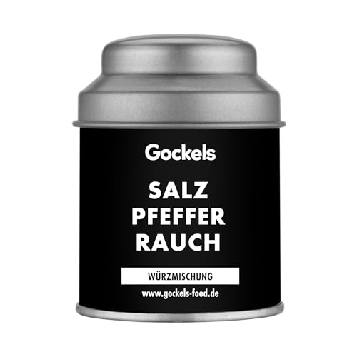 Salz Pfeffer Rauch – Pikante Gewürzmischung mit Rauchsalz, Chili & Paprika – Perfekt für Fleisch, Fisch, Gemüse, Grill & Tofu – Gourmet BBQ-Gewürz für rauchiges Aroma Salz Pfeffer Rauch – Pikante Gewürzmischung mit Rauchsalz, Chili & Paprika – Perfekt für Fleisch, Fisch, Gemüse, Grill & Tofu – Gourmet BBQ-Gewürz für rauchiges Aroma von Gockels