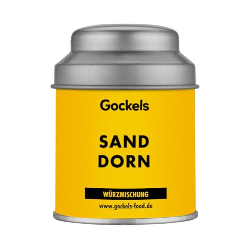Sanddorn Gewürzmischung – Fruchtig-würzige Würzmischung mit Sanddorn, Zimt & Zitrone – Ideal für Eierspeisen, Gemüse, Salate, Süßspeisen, Tofu & Fleischersatz – 42g Sanddorn Gewürzmischung – Fruchtig-würzige Würzmischung mit Sanddorn, Zimt & Zitrone – Ideal für Eierspeisen, Gemüse, Salate, Süßspeisen, Tofu & Fleischersatz – 42g von Gockels