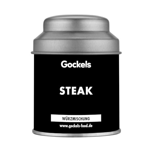 Steak Gewürz – Aromatische BBQ Gewürzmischung mit Meersalz, Pfeffer, Kakao & Orange – Ideal für Steak, Grillfleisch, Fisch, Gemüse & Käse – Würzmischung in Gourmet-Qualität Steak Gewürz – Aromatische BBQ Gewürzmischung mit Meersalz, Pfeffer, Kakao & Orange – Ideal für Steak, Grillfleisch, Fisch, Gemüse & Käse – Würzmischung in Gourmet-Qualität von Gockels