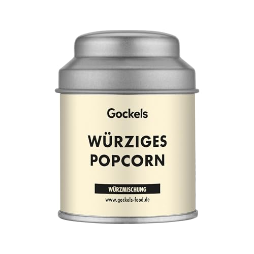 Würziges Popcorn Gewürzmischung – Popcorn mit Pfeffer, Chili, Basilikum & Meersalz | Knusprig & herzhaft | Ideal als Snack oder Topping für Gemüse, Fleisch, Fisch & Reisgerichte von Gockels