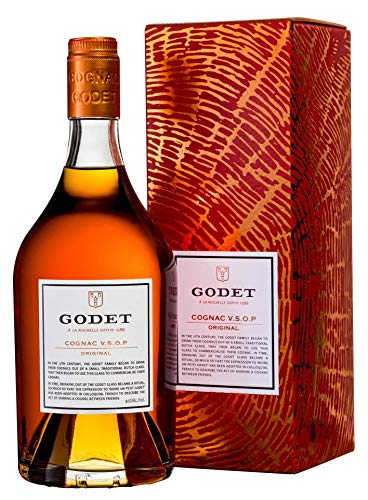 Godet V.S.O.P Original mit Geschenkverpackung Cognac (1 x 0.7 l) von Godet